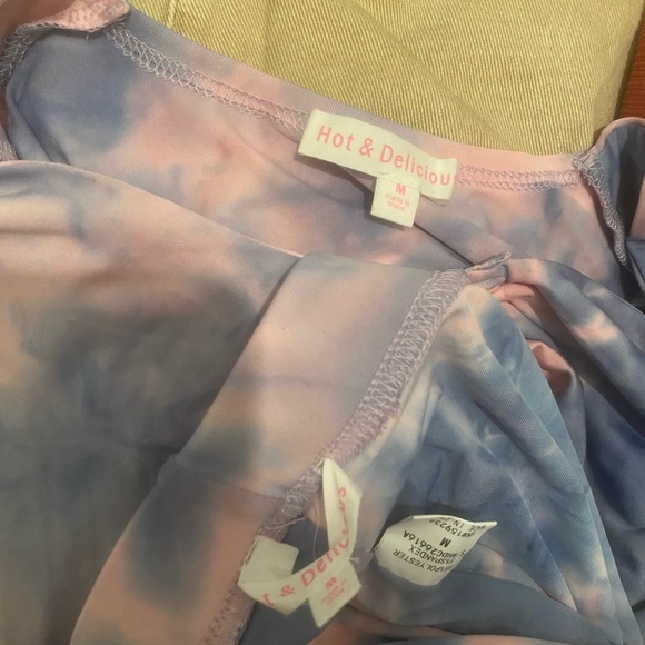 dolls kill two piece biker shirt set - Picture 3 of 4